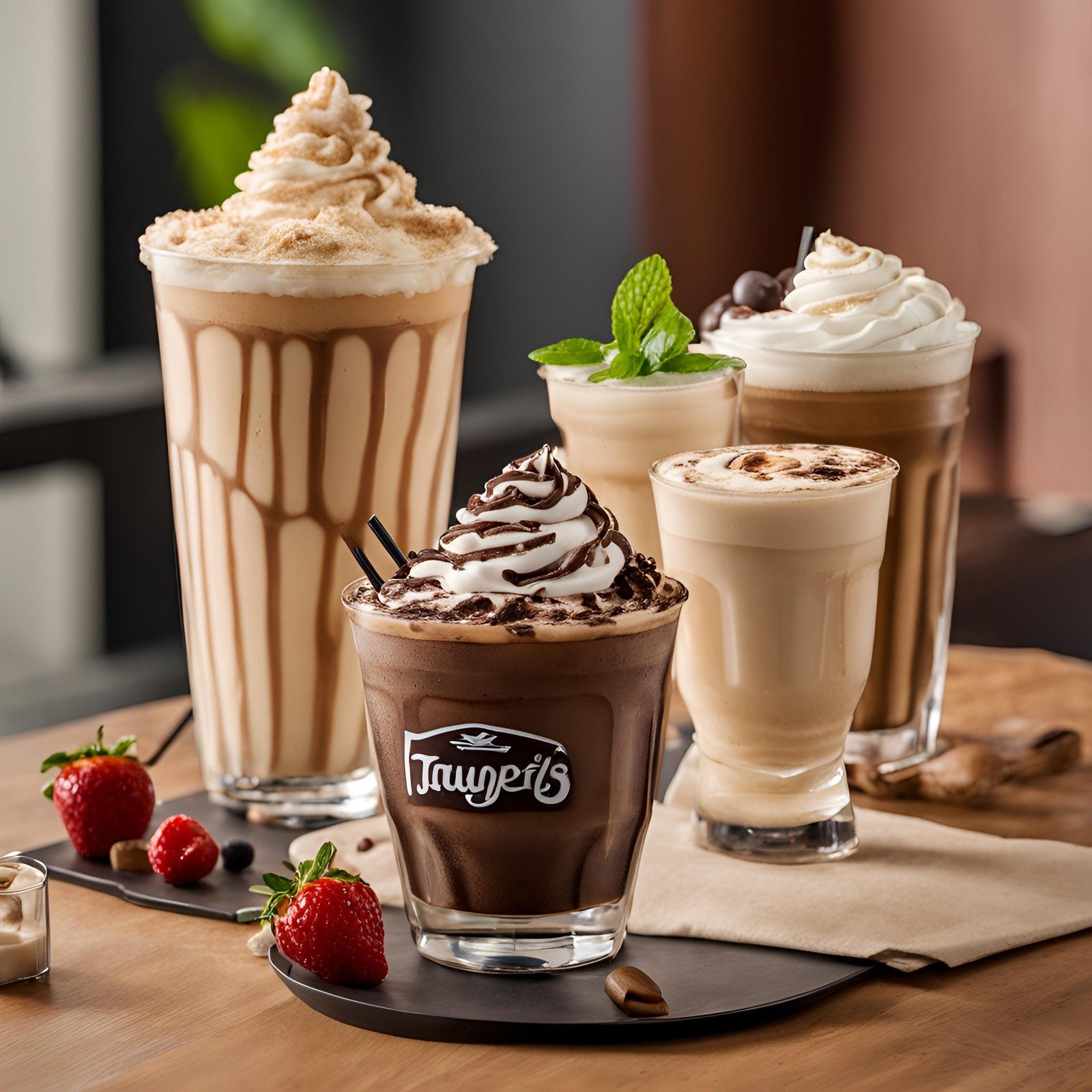 Ai Cafe Signature iced lattes